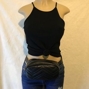 Selene Belt Bag in Black (Fanny Pack)